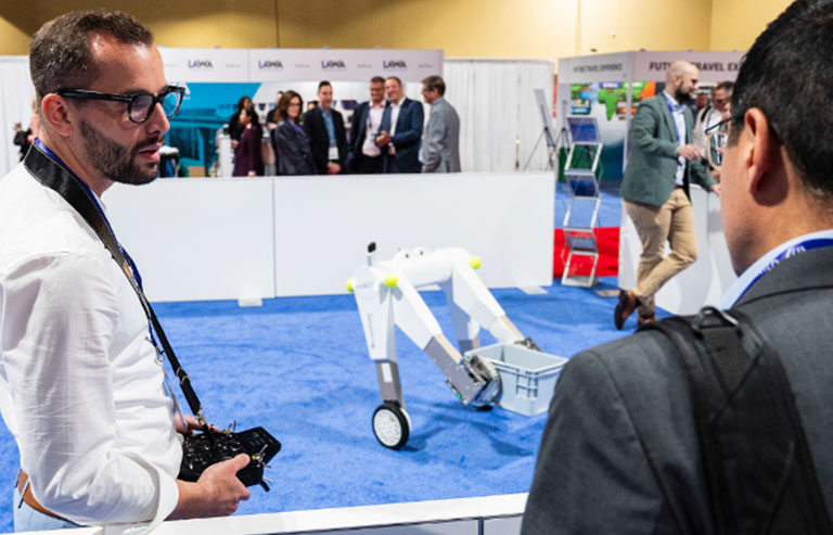 Airport Terminal Robotics & Mobility Showcase at FTE Global 2024