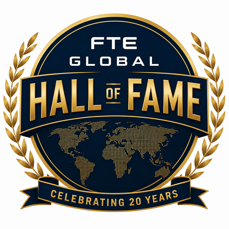 FTE Global Hall of Fame logo