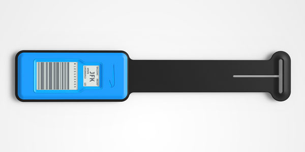 trial electronic bag tag 