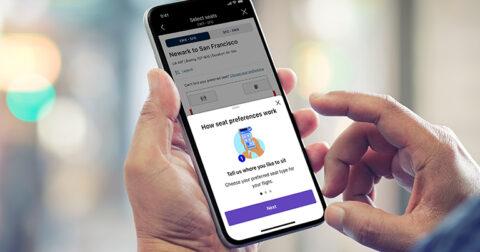 United Airlines’ new tech helps travellers get their top seat choice as app upgrade gives customers more options