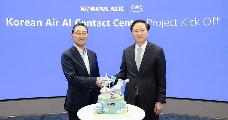 Korean Air building AI Contact Center in partnership with Amazon Web Services to enhance CX