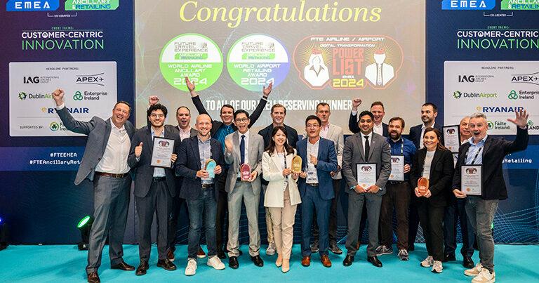 AirAsia, IST, Ryanair, LHR, PLAY and DOH recognised in FTE Ancillary & Retailing Awards, plus Transformation Power List winners announced