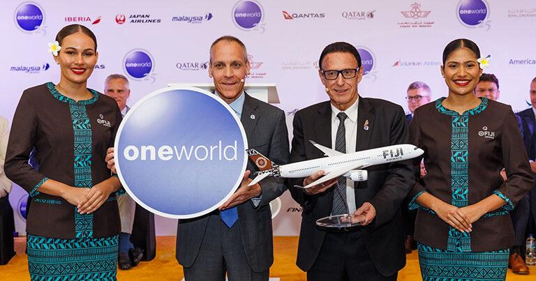 Fiji Airways joins oneworld as alliance’s 15th full member airline with focus on “unparalleled service and connectivity”