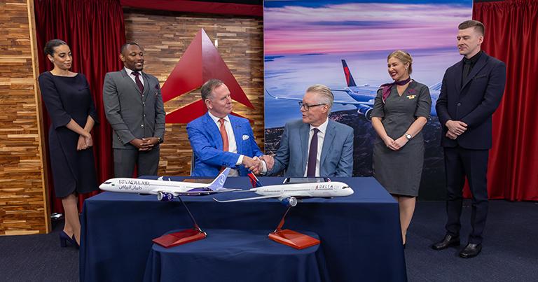 Delta and Riyadh Air sign strategic agreement as part of shared “commitment to providing elevated customer experience”
