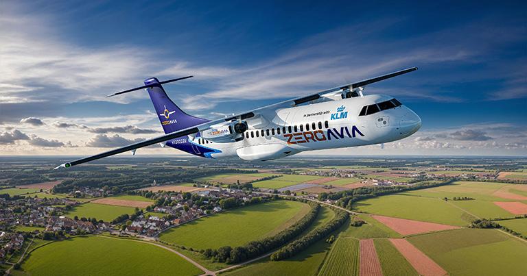 KLM and ZeroAvia plan zero-emission demonstration flight using liquid hydrogen