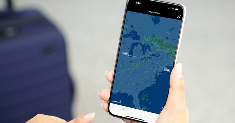 United Airlines now texting live radar maps and using AI to keep travellers informed during weather delays
