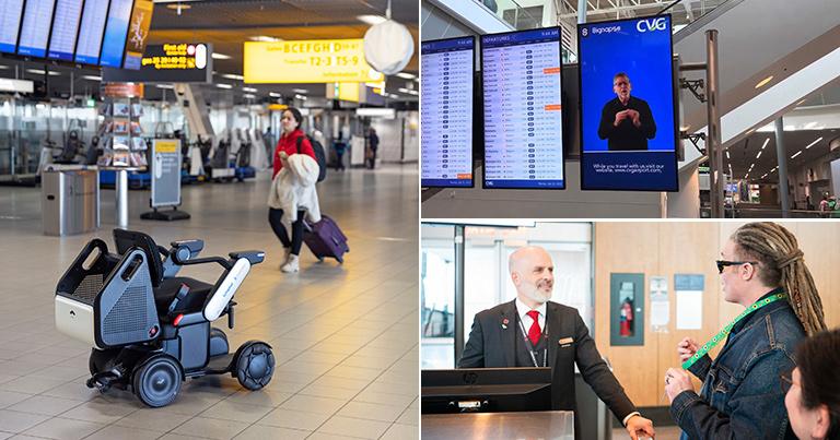 CVG, Air Canada, Avianca, GOL and Schiphol discuss tech-focused and experiential strategies to make travel more accessible for all