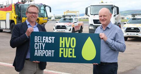 Belfast City Airport reduces vehicle emissions with HVO switch as part of commitment to sustainability