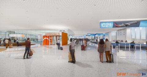 DFW announces start of transformational work on $9bn Capital Plan with reimagining of Terminal C