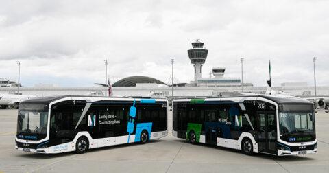 Munich Airport takes another step on ‘Net Zero 2035’ strategy with first delivery of electric passenger buses