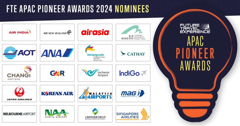 20 airlines and airports nominated for FTE APAC Pioneer Awards 2024 – read our full preview