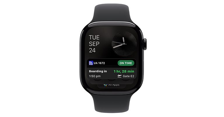 United Airlines launches Live Activities on Apple Watch as it continues to leverage tech to enhance CX