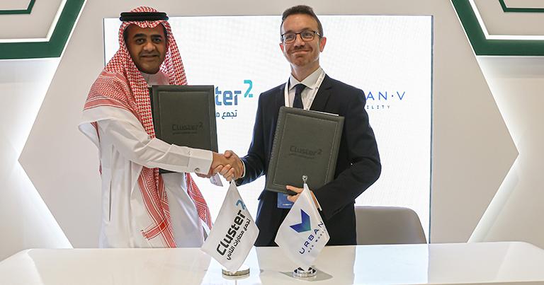 UrbanV and Cluster2 sign partnership to boost Advanced Air Mobility in Saudi Arabia