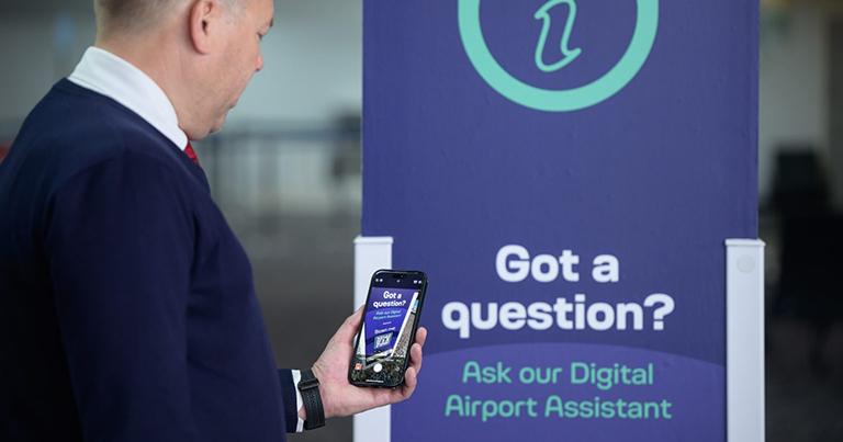 Glasgow Airport launches AI-powered digital assistant for “smoother and more personalised journeys”