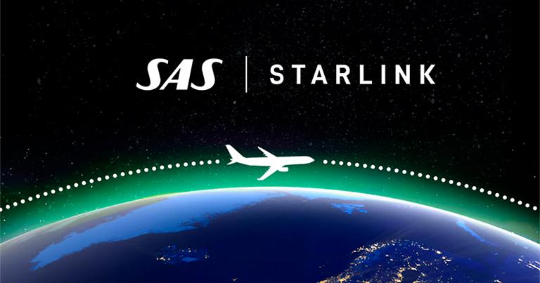 SAS enhances CX with free, next-generation Starlink connectivity across its entire fleet