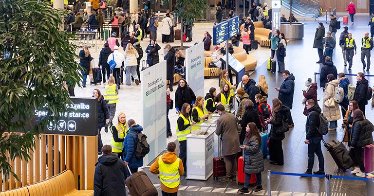 Vilnius Airport tests new departures terminal: “A leap in technological advancement and CX”