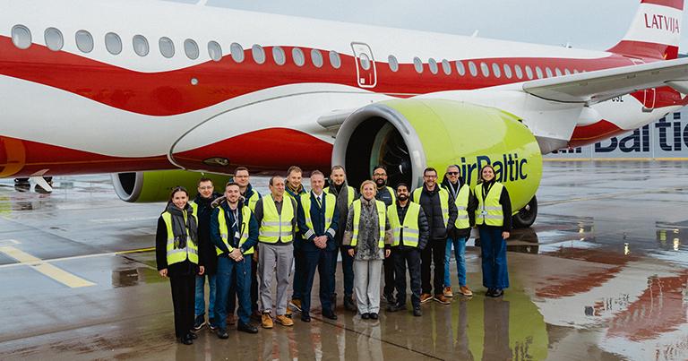 airBaltic completes Starlink test flight as part of efforts to further elevate travel experience