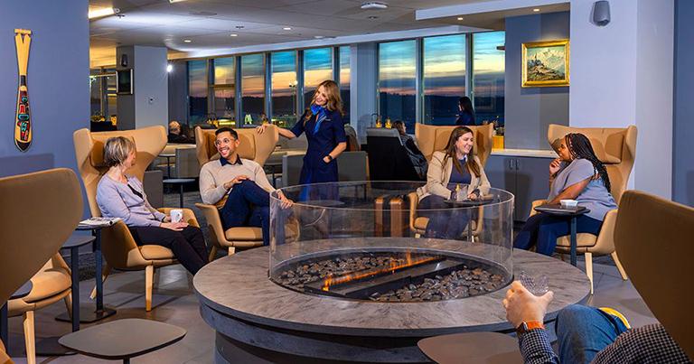 Alaska Airlines transforms Anchorage lounge for “an elevated travel experience”