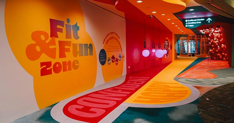 Changi Airport opens new Fit&Fun Zone in Terminal 2 blending fitness and entertainment