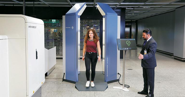 Fraport sets “new standard of passenger security” with regular use of walkthrough scanners at FRA