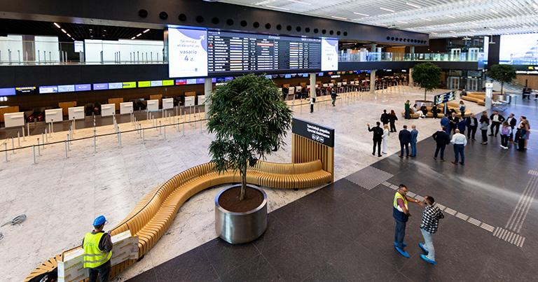 Vilnius Airport opens new departures terminal with focus on “higher-quality travel experience”