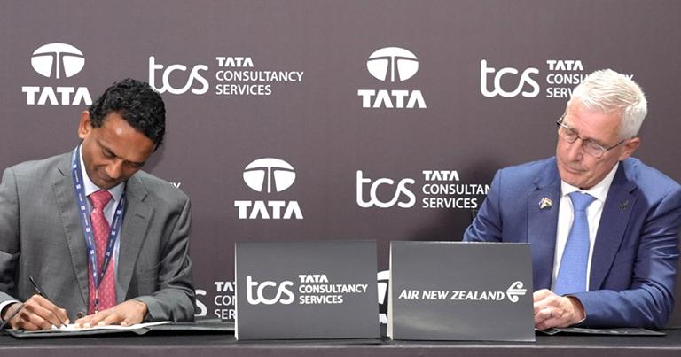 Air New Zealand and Tata Consultancy Services announce tech-driven partnership to deliver digital transformation