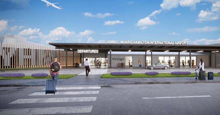 Hamilton International Airport starts construction on terminal enhancement project for a modernised CX