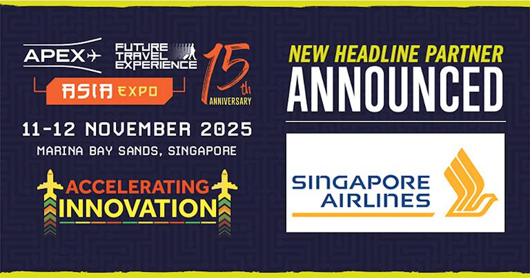 Singapore Airlines returns as Headline Partner for APEX FTE Asia Expo 2025